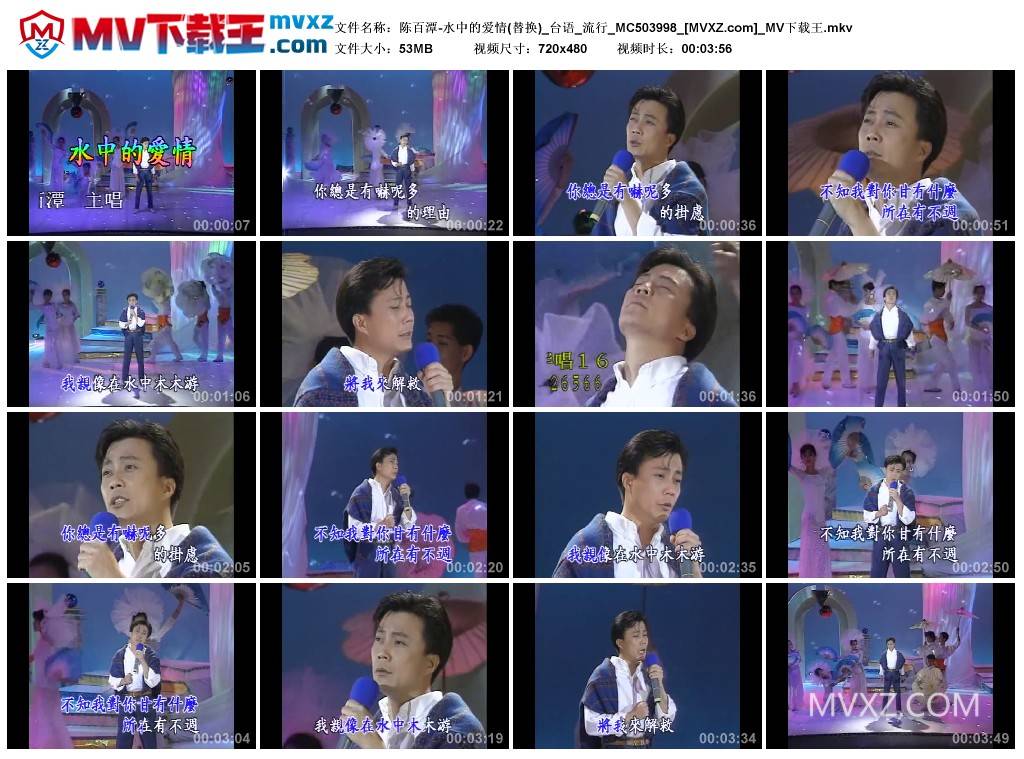 陈百潭-水中的爱情(替换)_台语_流行_MC503998